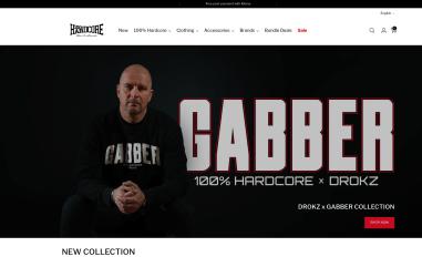 Schermafbeelding van 100procenthardcore.com