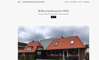Schermafbeelding van 10niek.nl