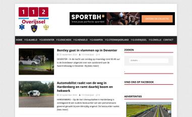 Schermafbeelding van 112-ov.nl