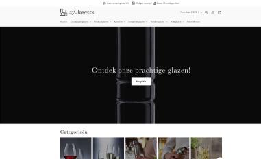Schermafbeelding van 123glaswerk.nl
