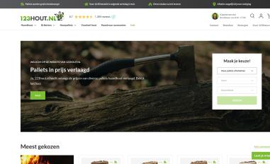 Schermafbeelding van 123hout.nl