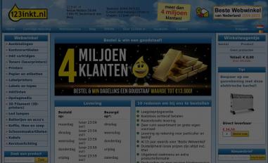 Schermafbeelding van 123inkt.nl