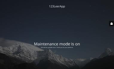Schermafbeelding van 123leerapp.nl