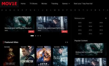 Schermafbeelding van 123movs.com