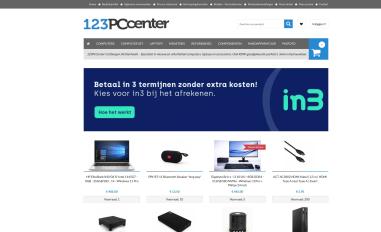 Schermafbeelding van 123pccenter.nl