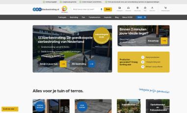Schermafbeelding van 123sierbestrating.nl