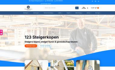 Schermafbeelding van 123steigerkopen.nl