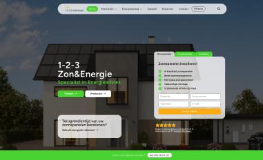 Schermafbeelding van 123zonenenergie.nl