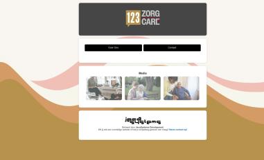Schermafbeelding van 123zorgcare.nl