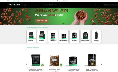 Schermafbeelding van 17nutrition.com