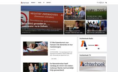 Schermafbeelding van 1achterhoek.nl
