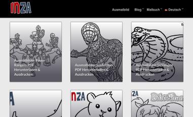 Schermafbeelding van 1nza.net