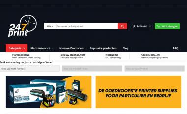 Schermafbeelding van 247print.nl