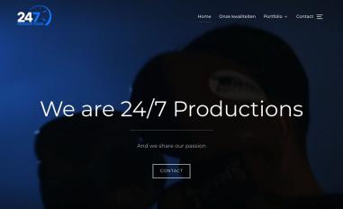 Schermafbeelding van 247productions.nl