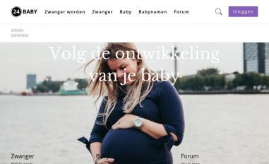 Schermafbeelding van 24baby.nl