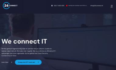 Schermafbeelding van 24connect.nl