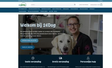 Schermafbeelding van 24dog.nl