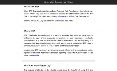 Schermafbeelding van 2fa.day