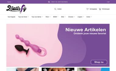 Schermafbeelding van 2satisfy.com