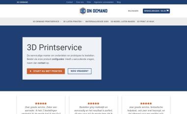 Schermafbeelding van 3d-demand.nl