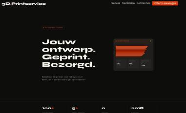 Schermafbeelding van 3d-printservice.com