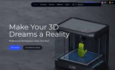 Schermafbeelding van 3d-solutions.be