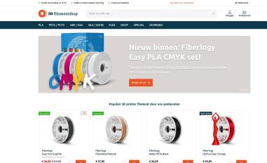 Schermafbeelding van 3dfilamentshop.nl