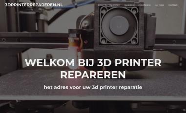 Schermafbeelding van 3dprinterrepareren.nl