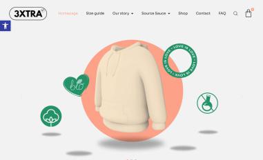 Schermafbeelding van 3xtra.eu