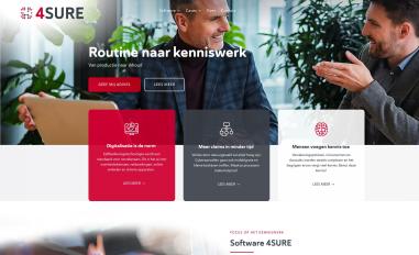 Schermafbeelding van 4sure.app