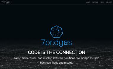 Schermafbeelding van 7bridges.eu