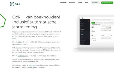 Schermafbeelding van 7x24.nl