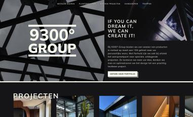 Schermafbeelding van 9300degrees.be