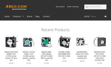 Schermafbeelding van 99go.com