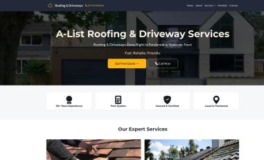 Schermafbeelding van a-list.uk