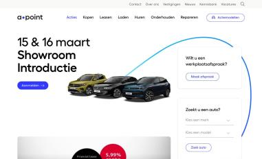 Schermafbeelding van a-point.nl