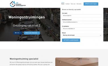 Schermafbeelding van a-rwoningontruimingen.nl