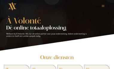 Schermafbeelding van a-volonte.nl