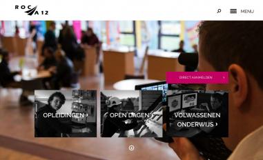 Schermafbeelding van a12.nl