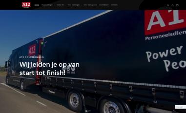 Schermafbeelding van a12opleidingen.nl