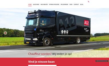 Schermafbeelding van a12personeelsdiensten.nl