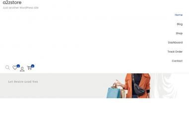 Schermafbeelding van a2zstore.ae