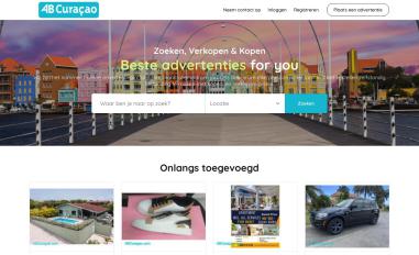 Schermafbeelding van aanbodcuracao.com