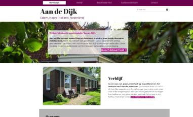 Schermafbeelding van aandedijk.com