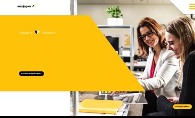 Schermafbeelding van aanjagers.nu