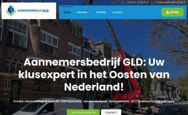 Schermafbeelding van aannemersbedrijf-gld.nl