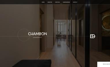 Schermafbeelding van aannemersbedrijfchambon.nl