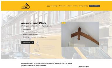 Schermafbeelding van aannemersbedrijfjada.nl