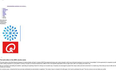 Schermafbeelding van aantrekkelijkstewerkgever.nl