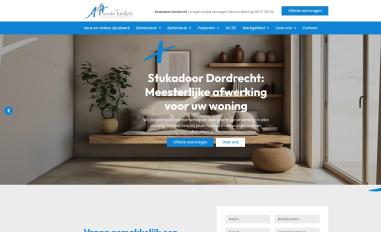 Schermafbeelding van aaplusstukadoor.nl